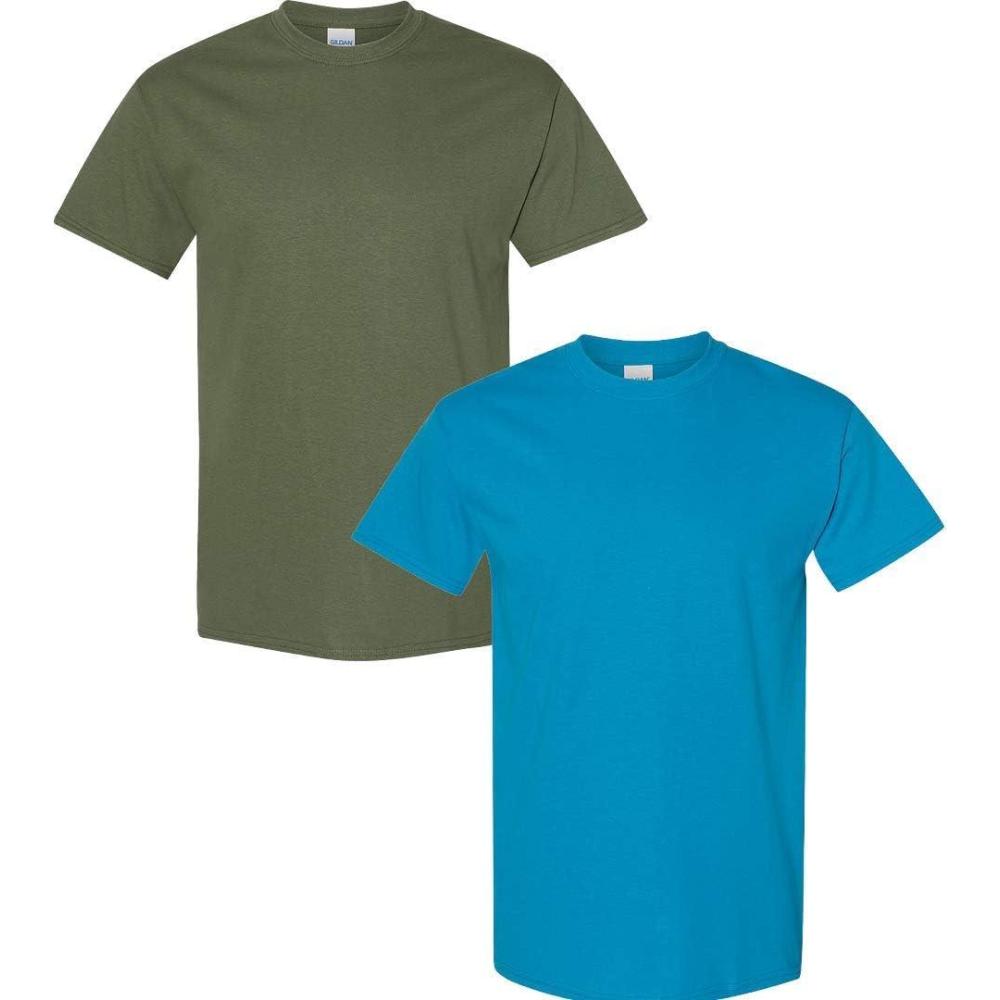 imageGildan Hammer Adult TShirt 2Pack Style GH000Militarysapphire