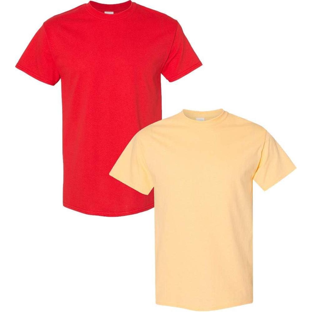 imageGildan Hammer Adult TShirt 2Pack Style GH000Redhaze