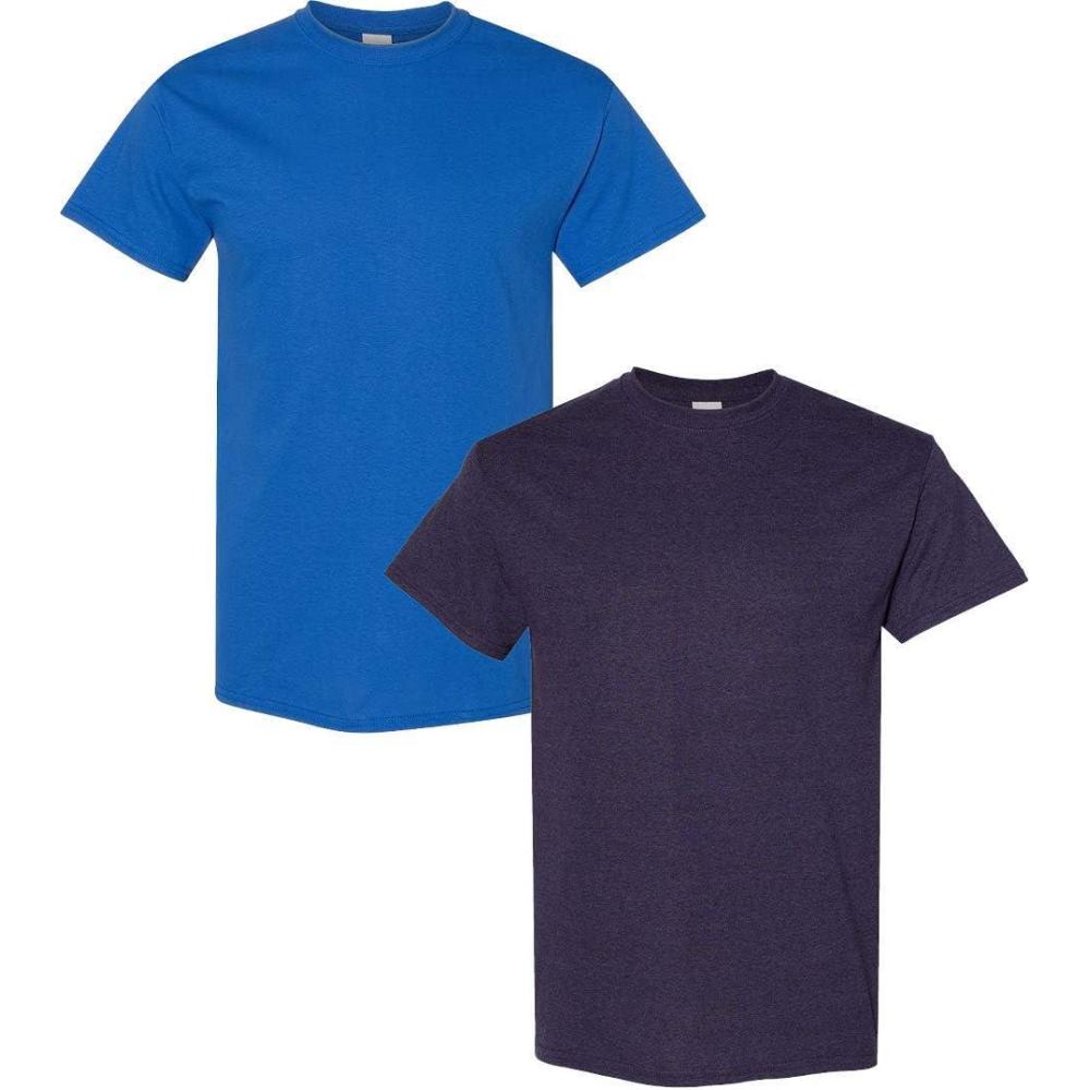 imageGildan Hammer Adult TShirt 2Pack Style GH000Royalblackberry