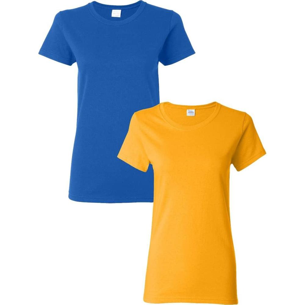 imageGildan Hammer Adult TShirt 2Pack Style GH000Royalgold