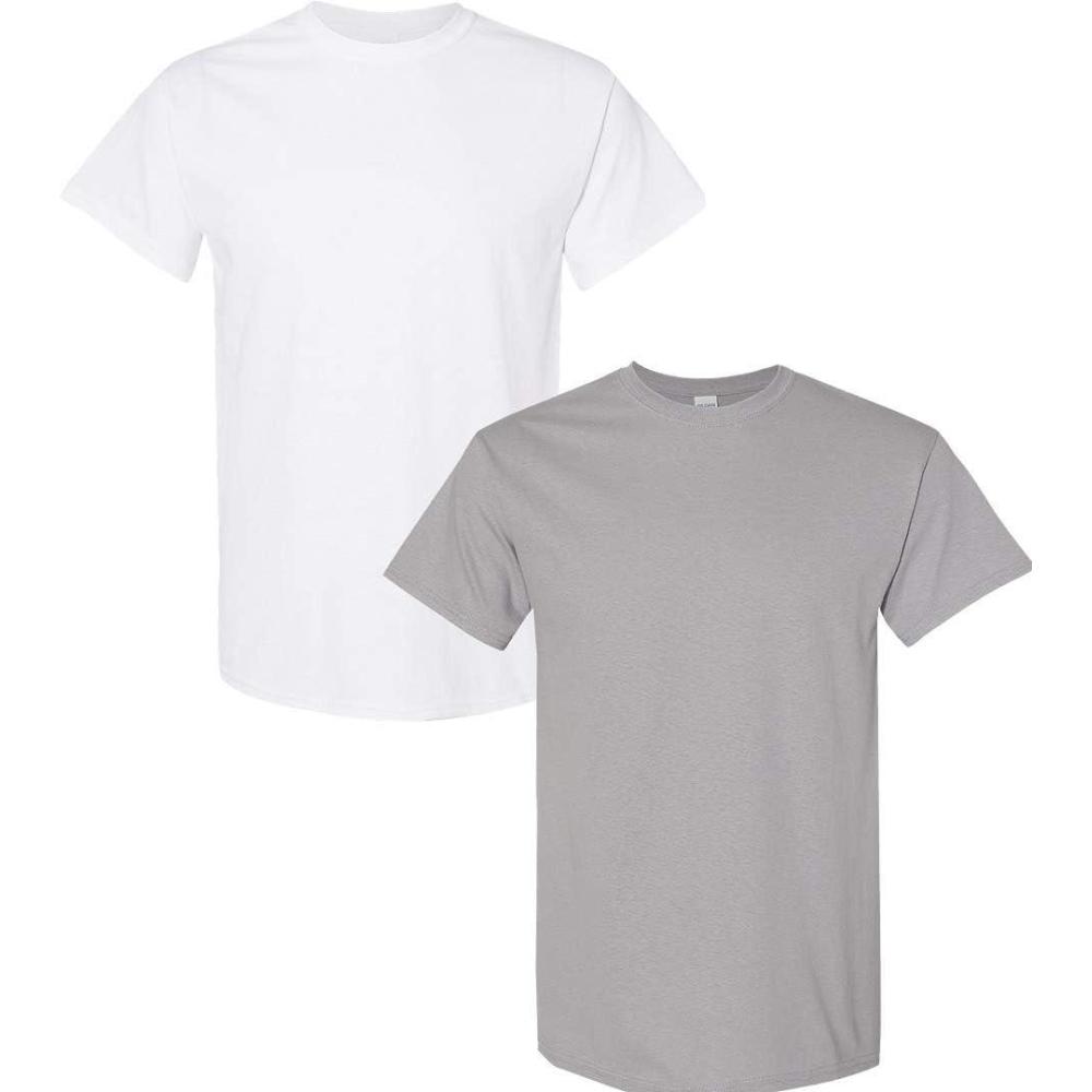 imageGildan Hammer Adult TShirt 2Pack Style GH000Whitegravel