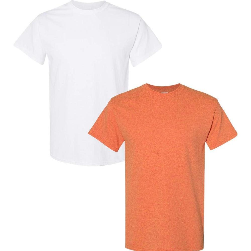 imageGildan Hammer Adult TShirt 2Pack Style GH000Whitesunset