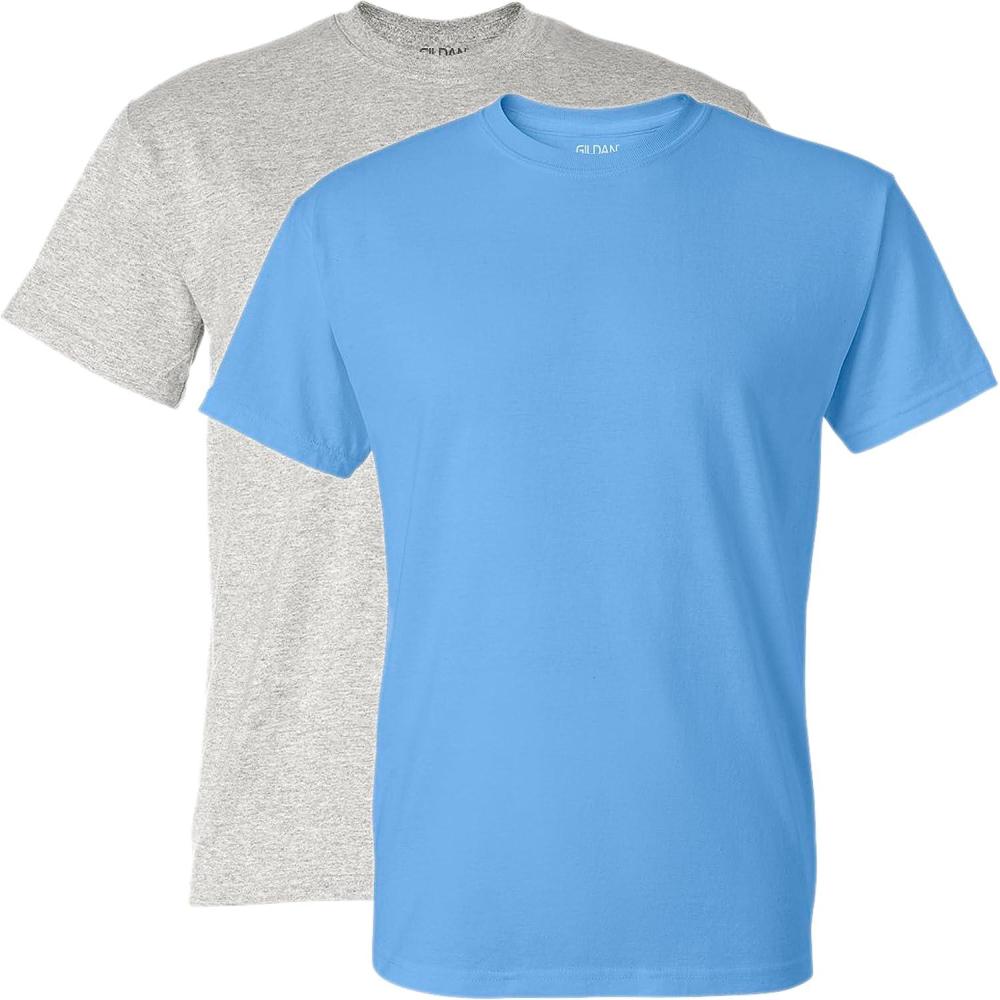 imageGildan Mens DryBlend Workwear TShirts with Pocket 2PackAshCarolina