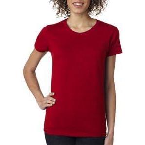 Gildan Women’s Heavy Cotton T-Shirt, Style G5000L, 2-Pack(Cardinal Red)