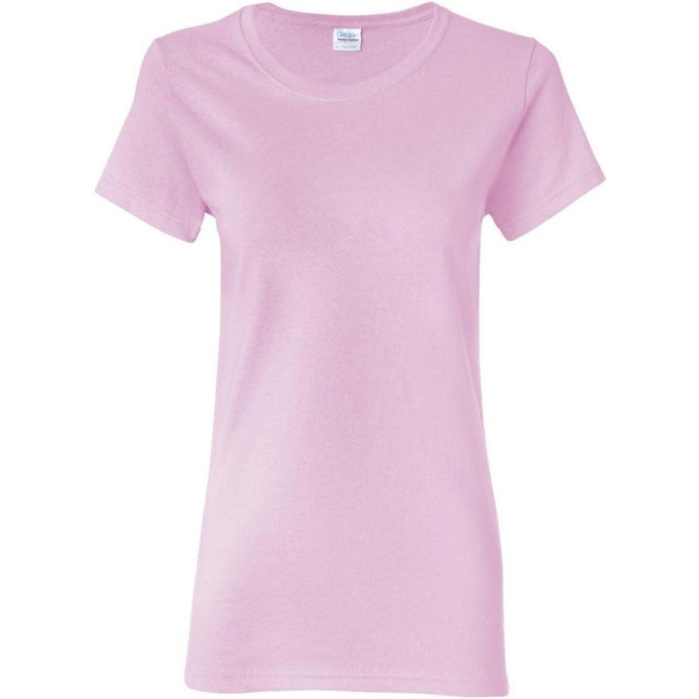 imageGildan Womens Heavy Cotton TShirt Style G5000L 2PackLight Pink