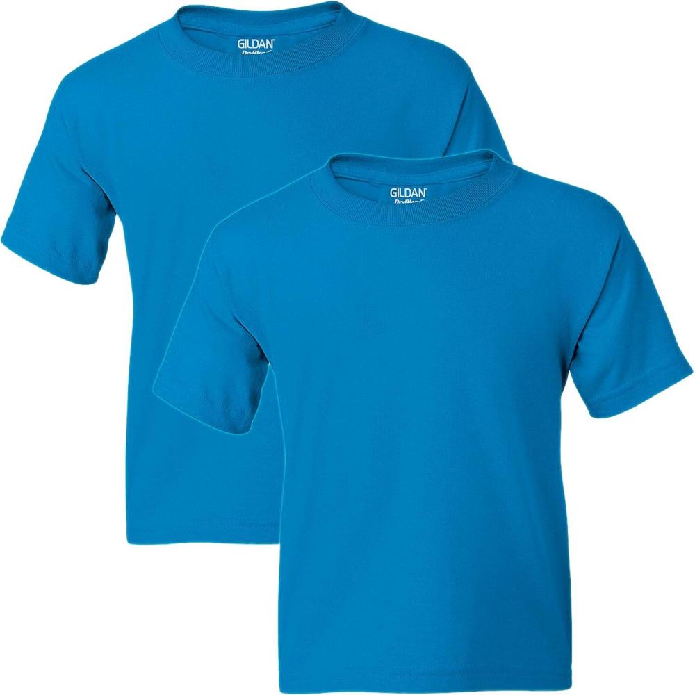 imageGildan Youth DryBlend TShirt Style G8000B 2PackSapphire