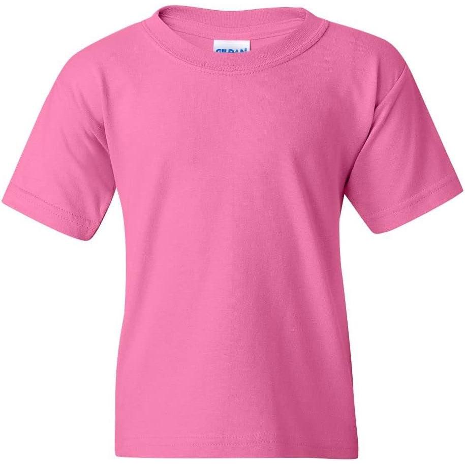 imageGildan Youth Heavy Cotton TShirt Style G5000B 2PackAzalea