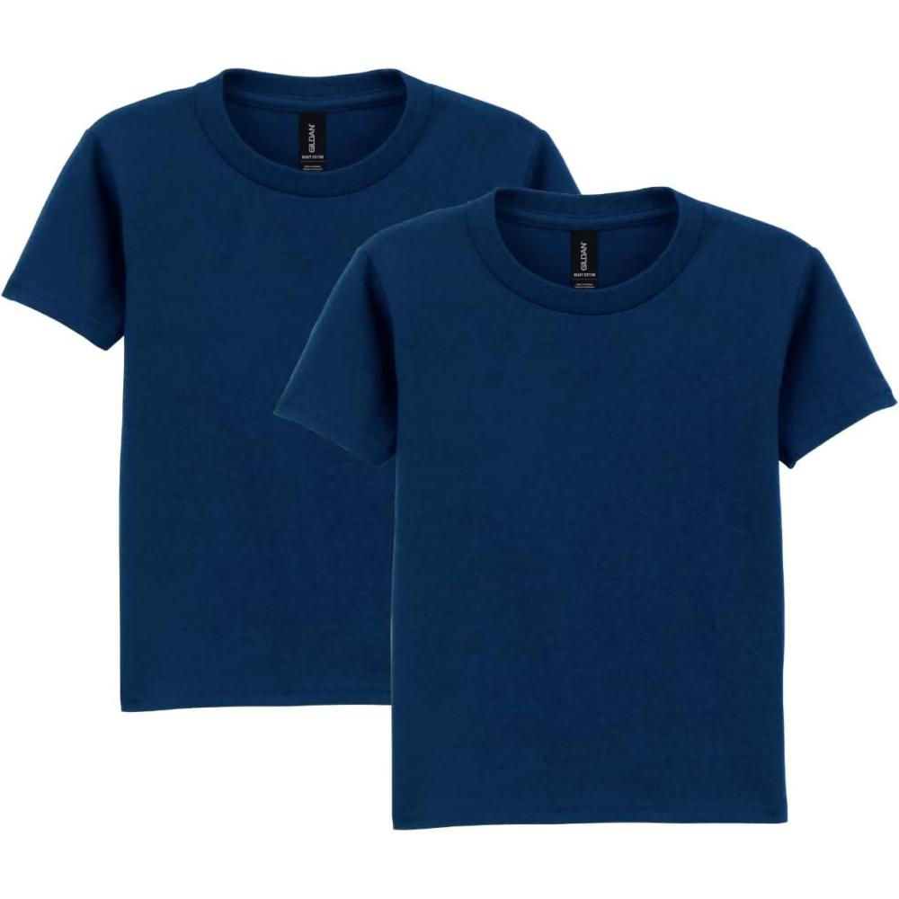 imageGildan Youth Toddler TShirt Style G5100P 2PackNavy