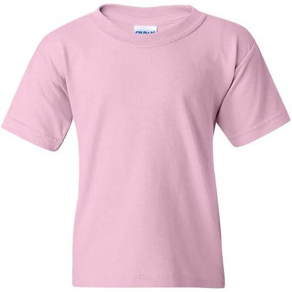 imageGildan Youth Ultra Cotton TShirt Style G2000B MultipackLight Pink 2pack
