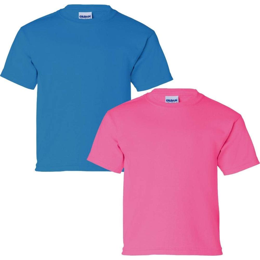 imageGildan Youth Ultra Cotton TShirt Style G2000B MultipackSapphireheliconia