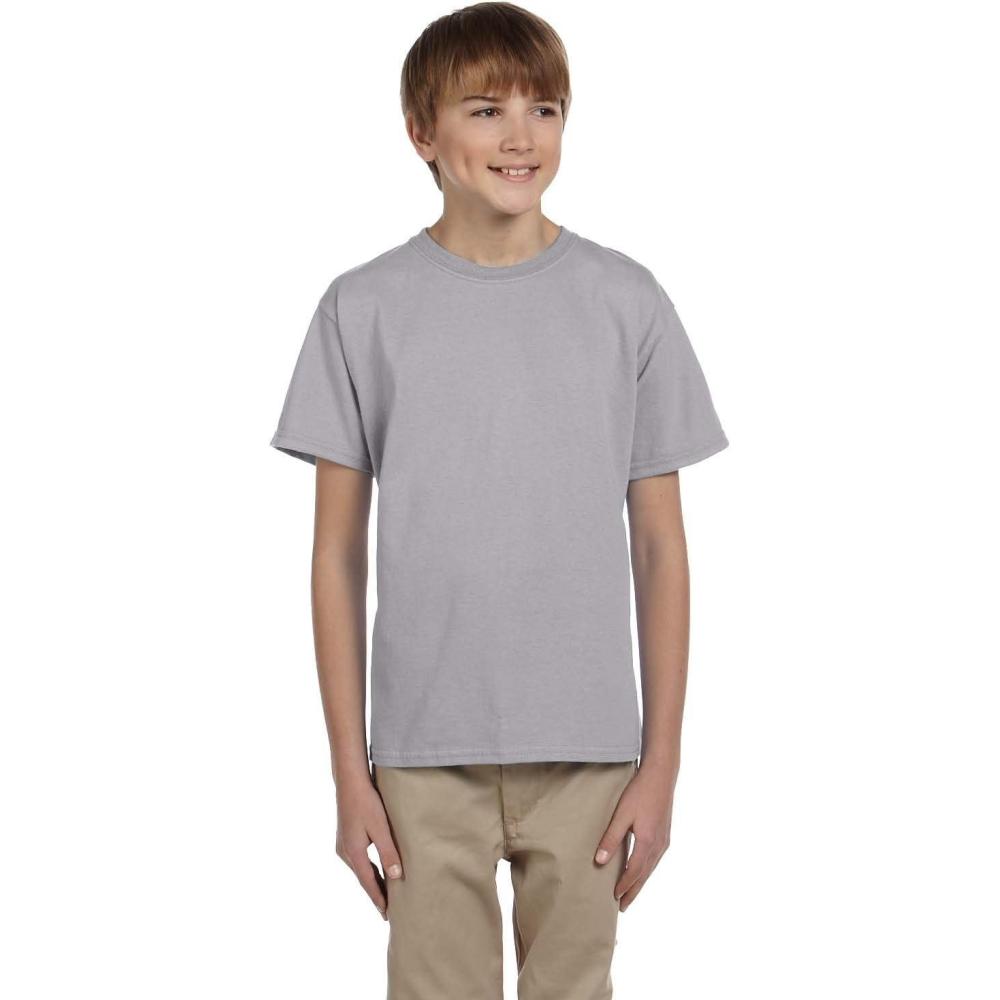 imageGildan Youth Ultra Cotton TShirt Style G2000B MultipackSport Grey