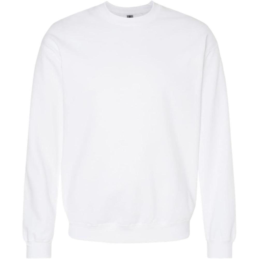 imageGildan unisexadult Fleece Crewneck Sweatshirt Style G18000 MultipackWhite