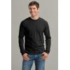 Cotton 6 oz. Long-Sleeve T-Shirt (G240)(Black)