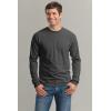 Cotton 6 oz. Long-Sleeve T-Shirt (G240)(Charcoal)