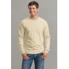 Cotton 6 oz. Long-Sleeve T-Shirt (G240)(Sand)