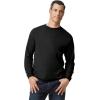 Gildan Adult DryBlend Long Sleeve T-Shirt, Style G8400, 2-Pack(Black)