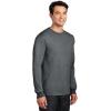 Gildan Adult DryBlend Long Sleeve T-Shirt, Style G8400, 2-Pack(Dark Heather)