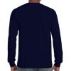 Gildan Adult DryBlend Long Sleeve T-Shirt, Style G8400, 2-Pack(Royal Blue)