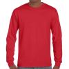 Gildan Adult DryBlend Long Sleeve T-Shirt, Style G8400, 2-Pack(Royal Blue)