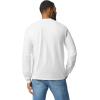 Gildan Adult DryBlend Long Sleeve T-Shirt, Style G8400, 2-Pack(White)