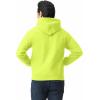 Gildan Adult Fleece Hoodie Sweatshirt, Style G18500, Multipack(Safety Green (1-pack))