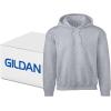 Gildan Adult Fleece Hoodie Sweatshirt, Style G18500, Multipack(Sport Grey – Case of 24)