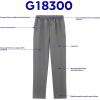 Gildan Adult Fleece Open Bottom Sweatpants with Pockets, Style G18300(Black)