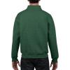 Gildan Adult Fleece Quarter-Zip Cadet Collar Sweatshirt, Style G18800(Russet)