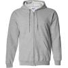 Gildan Adult Fleece Quarter-Zip Cadet Collar Sweatshirt, Style G18800(Sport Grey)