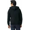 Gildan Adult Fleece Zip Hoodie Sweatshirt, Style G18600, Multipack(Black (24-pack))