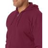 Gildan Adult Fleece Zip Hoodie Sweatshirt, Style G18600, Multipack(Cardinal Red)