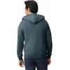 Gildan Adult Fleece Zip Hoodie Sweatshirt, Style G18600, Multipack(Dark Heather (1-pack))