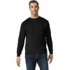 Gildan Adult Heavy Cotton Long Sleeve T-Shirt, Style G5400, 2-Pack(Black)