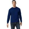 Gildan Adult Heavy Cotton Long Sleeve T-Shirt, Style G5400, 2-Pack(Navy)