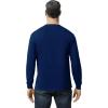 Gildan Adult Heavy Cotton Long Sleeve T-Shirt, Style G5400, 2-Pack(Navy)