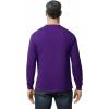 Gildan Adult Heavy Cotton Long Sleeve T-Shirt, Style G5400, 2-Pack(Purple)