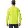Gildan Adult Heavy Cotton Long Sleeve T-Shirt, Style G5400, 2-Pack(Safety Green)