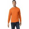 Gildan Adult Heavy Cotton Long Sleeve T-Shirt, Style G5400, 2-Pack(Safety Orange)