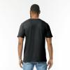 Gildan Adult Softstyle Cotton T-Shirt, Style G64000, Multipack(Black (12-pack))