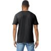 Gildan Adult Softstyle Cotton T-Shirt, Style G64000, Multipack(Black (2-pack))