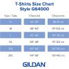 Gildan Adult Softstyle Cotton T-Shirt, Style G64000, Multipack(Heather Military (2-pack))
