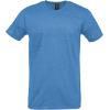 Gildan Adult Softstyle Cotton T-Shirt, Style G64000, Multipack(Heather Sapphire (2-pack))
