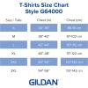Gildan Adult Softstyle Cotton T-Shirt, Style G64000, Multipack(White (2-pack))