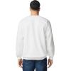 Gildan Adult Softstyle Crewneck Sweatshirt, Style GSF000(White)