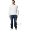 Gildan Adult Softstyle Crewneck Sweatshirt, Style GSF000(White)
