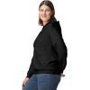 Gildan Adult Softstyle Hoodie Sweatshirt, Style GSF500(Black)