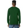 Gildan Adult Ultra Cotton Long Sleeve T-Shirt, Style G2400, Multipack(Forest Green (2-pack))