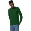 Gildan Adult Ultra Cotton Long Sleeve T-Shirt, Style G2400, Multipack(Forest Green (3-pack))