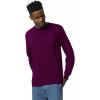 Gildan Adult Ultra Cotton Long Sleeve T-Shirt, Style G2400, Multipack(Maroon (3-pack))