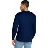 Gildan Adult Ultra Cotton Long Sleeve T-Shirt, Style G2400, Multipack(Navy (3-pack))